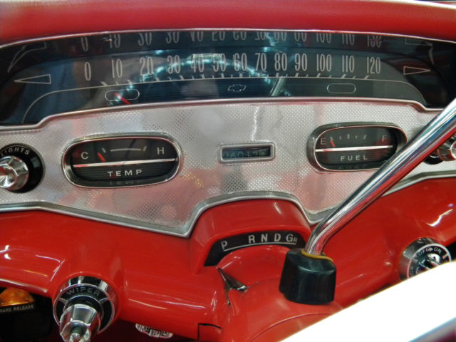 1958 Rio Red Chevrolet Impala Convertible