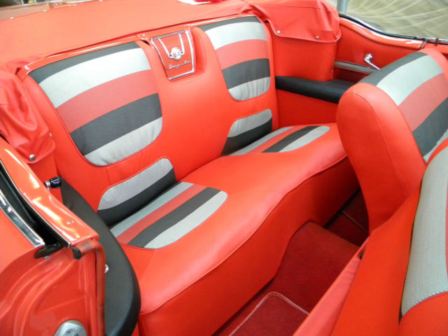 1958 Rio Red Chevrolet Impala Convertible