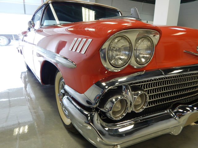 1958 Rio Red Chevrolet Impala Convertible