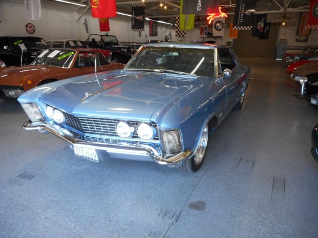 1964 Blue Buick Riviera Coupe
