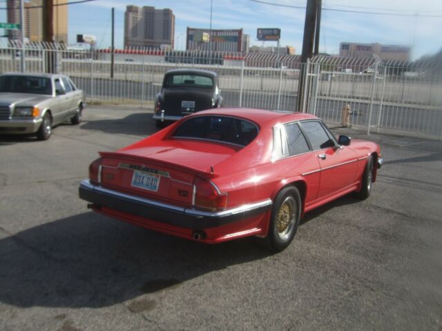 1986 Red Jaguar XJS Coupe
