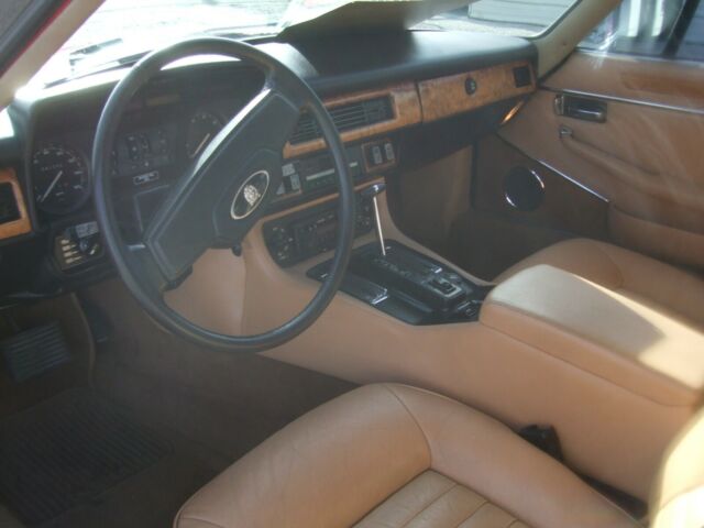 1986 Red Jaguar XJS Coupe
