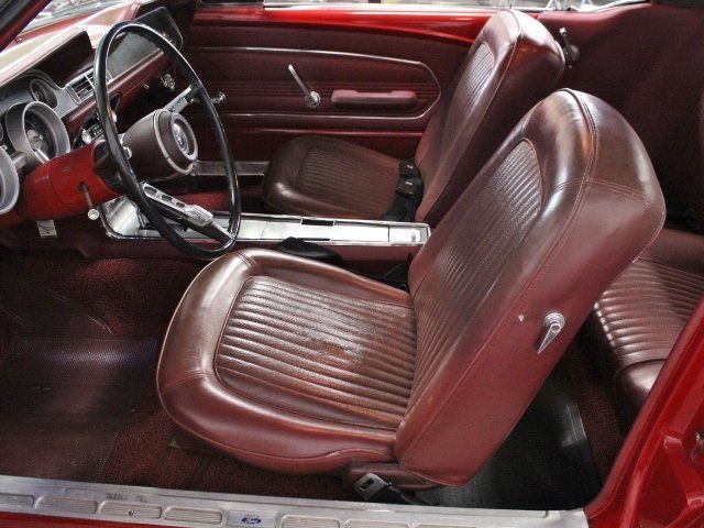1967 Red Ford Mustang Coupe