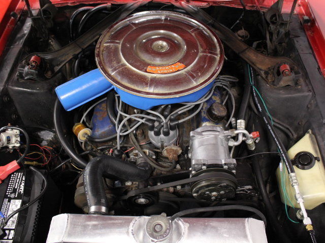 1967 Red Ford Mustang Coupe