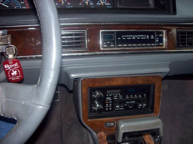 1987 Silver Oldsmobile Ninety-Eight Sedan