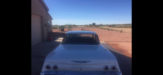1962 White Chevrolet Impala Coupe
