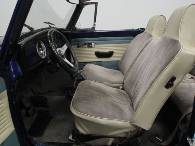 1970 Blue Volkswagen Beetle - Classic Convertible