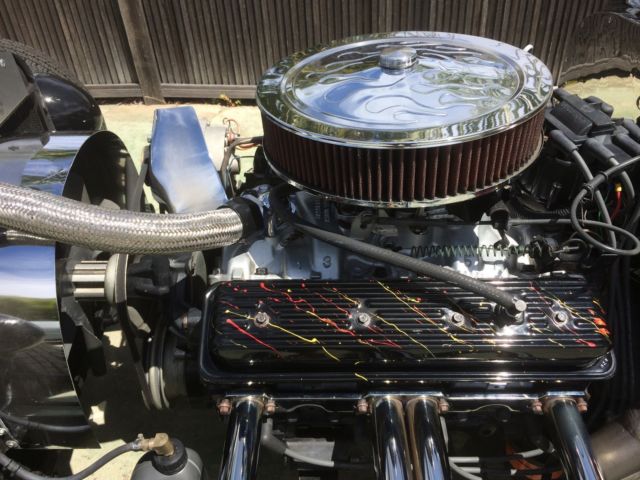 1923 Black w/ Flames Ford Model T Convertible