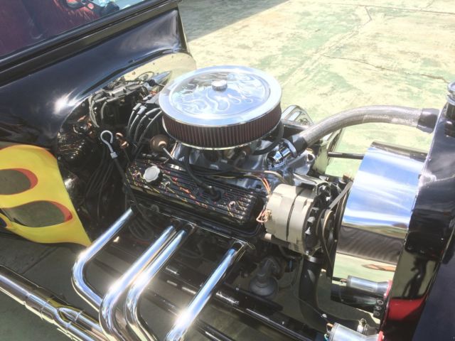 1923 Black w/ Flames Ford Model T Convertible