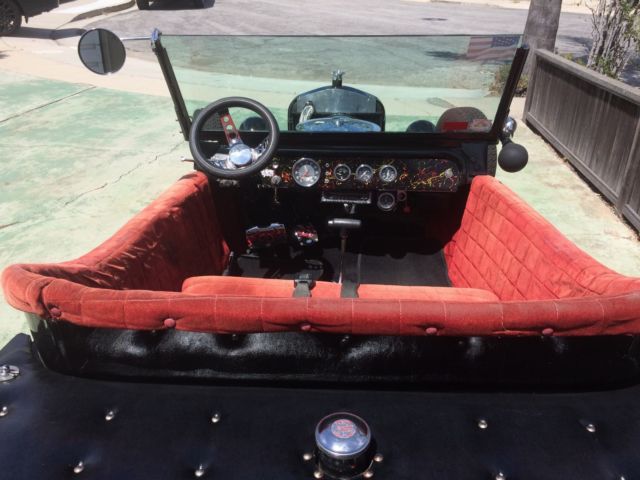 1923 Black w/ Flames Ford Model T Convertible