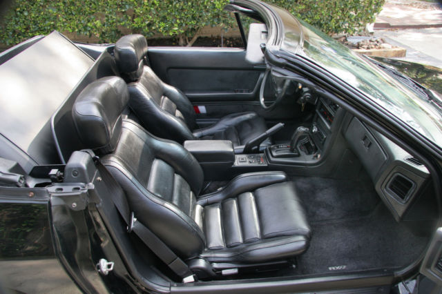 1991 Black Mazda RX-7 Convertible