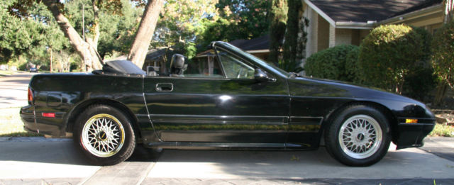 1991 Black Mazda RX-7 Convertible