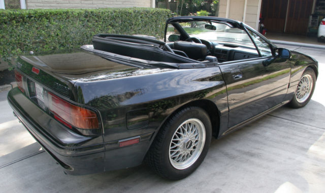 1991 Black Mazda RX-7 Convertible