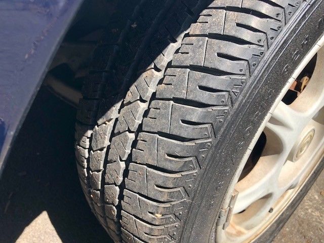 1995 Navy Blue Mazda MX-5 Miata 2 Door Convertible