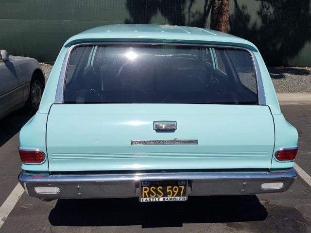 1965 Blue AMC American Station Wagon Wagon