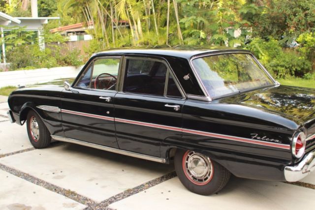 1963 Black Ford Falcon Sedan