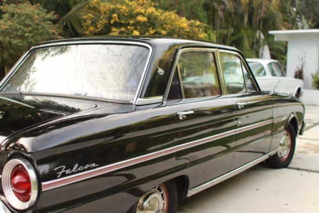 1963 Black Ford Falcon Sedan
