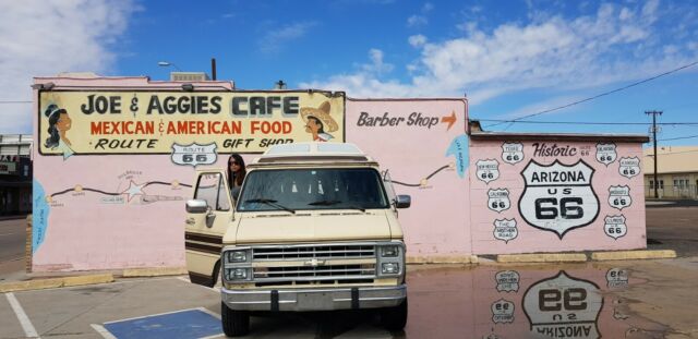 1987 beige Chevrolet G20 Van Conversion Van