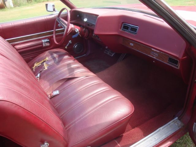 1972 Red Ford Galaxie Convertible