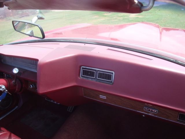 1972 Red Ford Galaxie Convertible