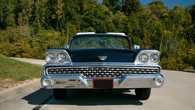 1959 Black Ford Fairlane Convertible