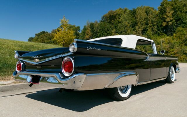 1959 Black Ford Fairlane Convertible