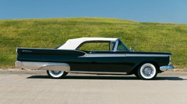 1959 Black Ford Fairlane Convertible