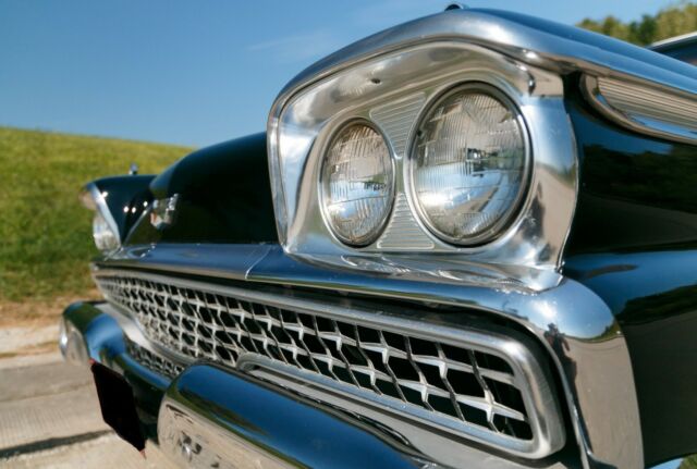 1959 Black Ford Fairlane Convertible