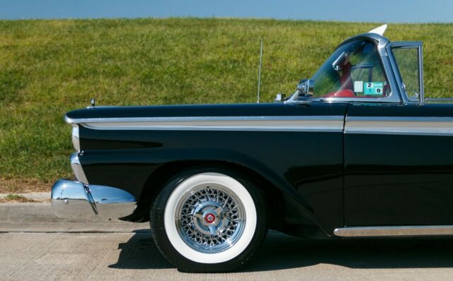 1959 Black Ford Fairlane Convertible