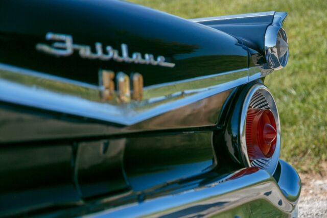 1959 Black Ford Fairlane Convertible