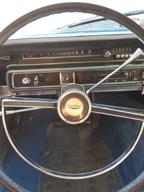 1965 White Ford Galaxie