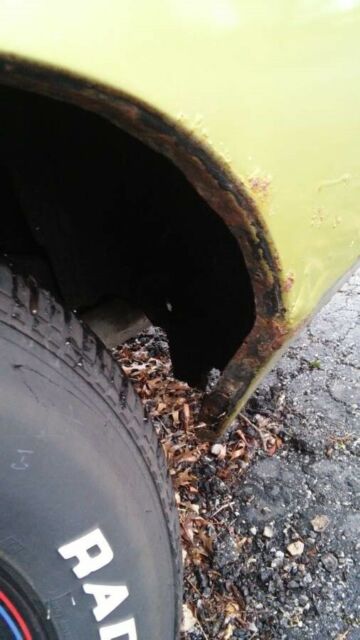 1972 Green Ford Galaxie 4 Door