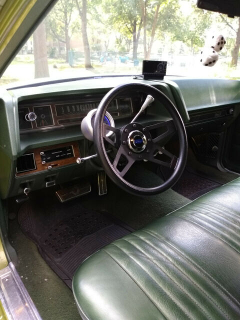 1972 Green Ford Galaxie 4 Door
