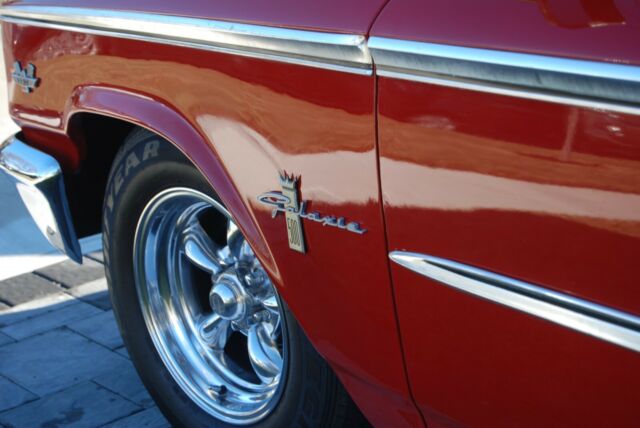 1963 Red Ford Galaxie Convertible