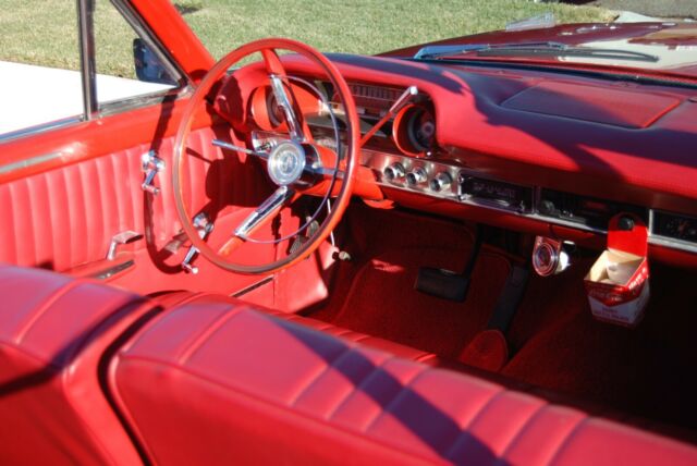1963 Red Ford Galaxie Convertible