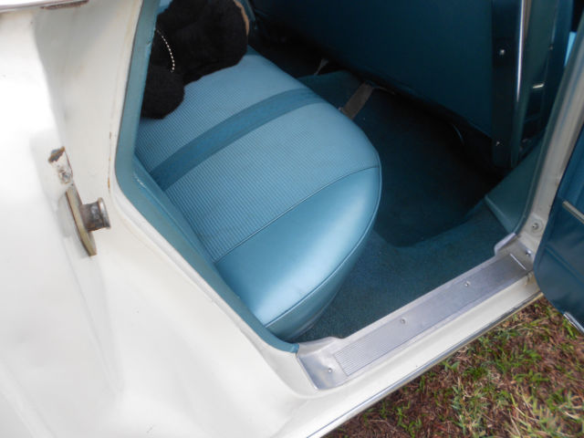 1966 White Ford Galaxie Sedan