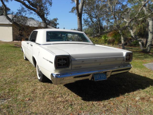 1966 White Ford Galaxie Sedan