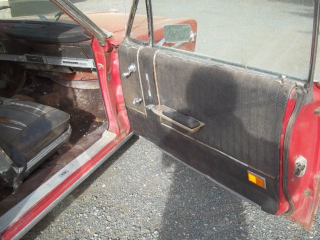 1966 RED Ford Galaxie Coupe