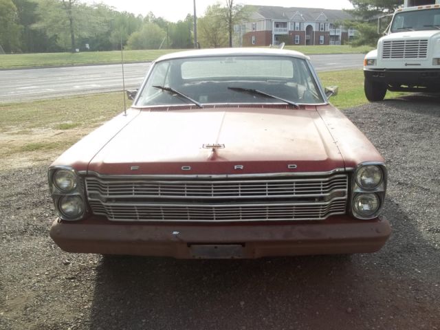 1966 RED Ford Galaxie Coupe