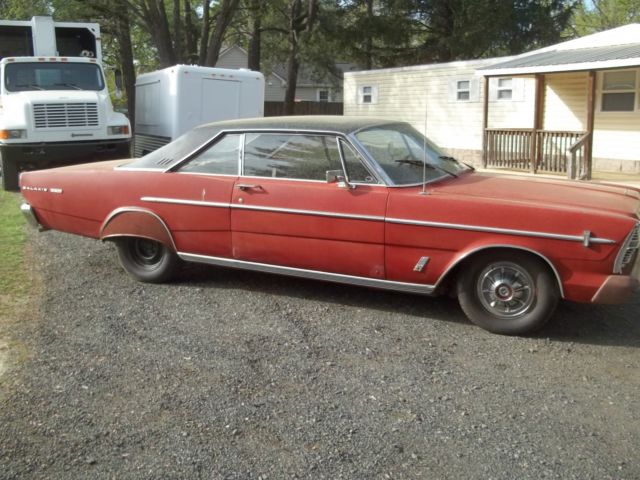 1966 RED Ford Galaxie Coupe
