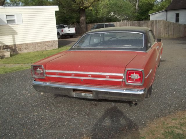 1966 RED Ford Galaxie Coupe