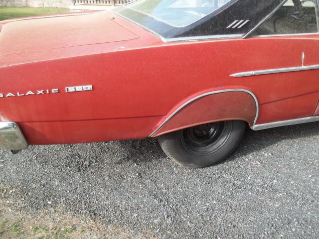 1966 RED Ford Galaxie Coupe