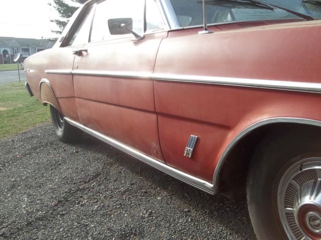 1966 RED Ford Galaxie Coupe