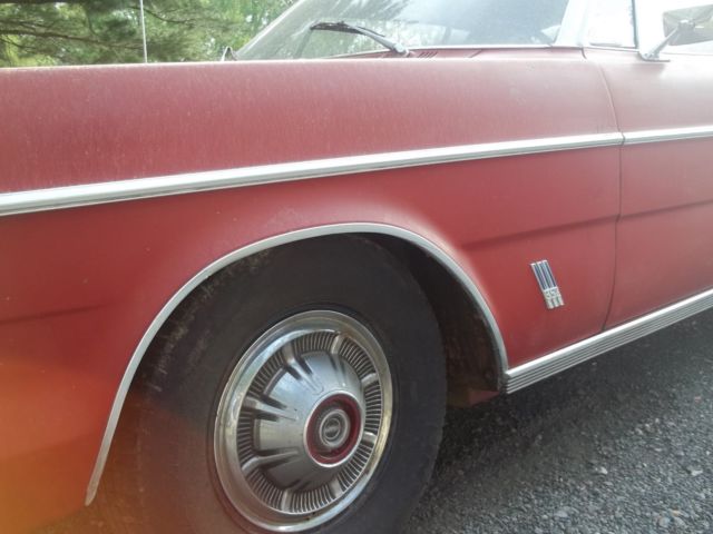 1966 RED Ford Galaxie Coupe