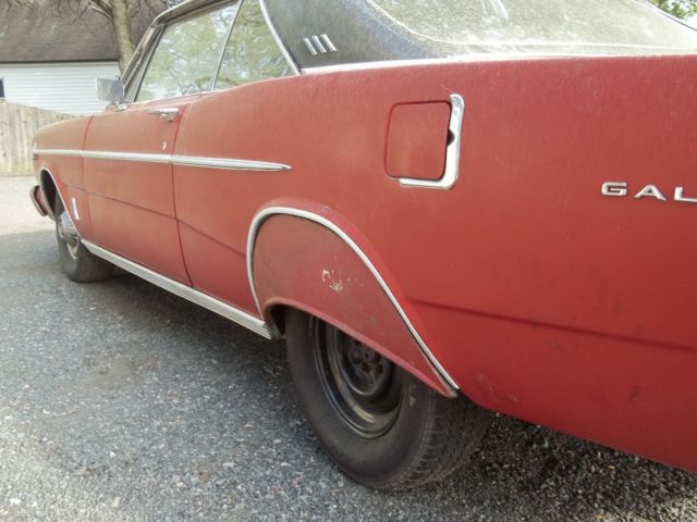 1966 RED Ford Galaxie Coupe