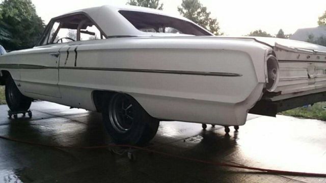 1964 White Ford Galaxie