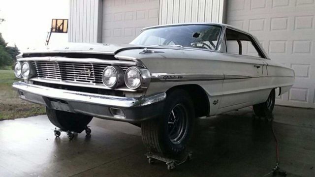 1964 White Ford Galaxie