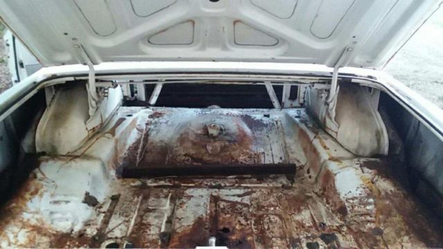 1964 White Ford Galaxie