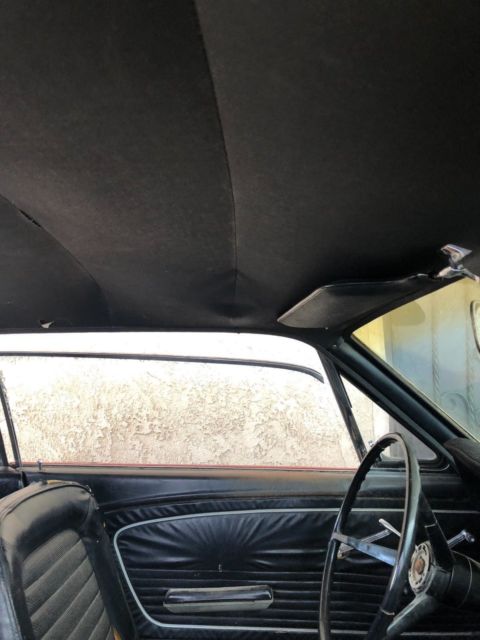 1965 Red Ford Mustang Coupe