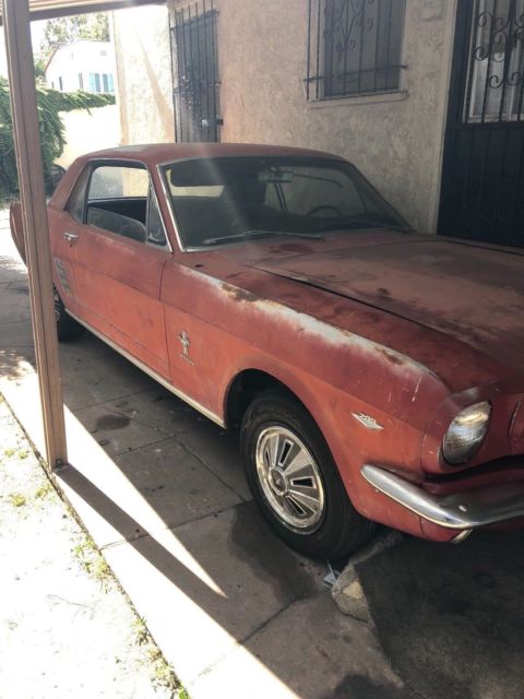 1965 Red Ford Mustang Coupe